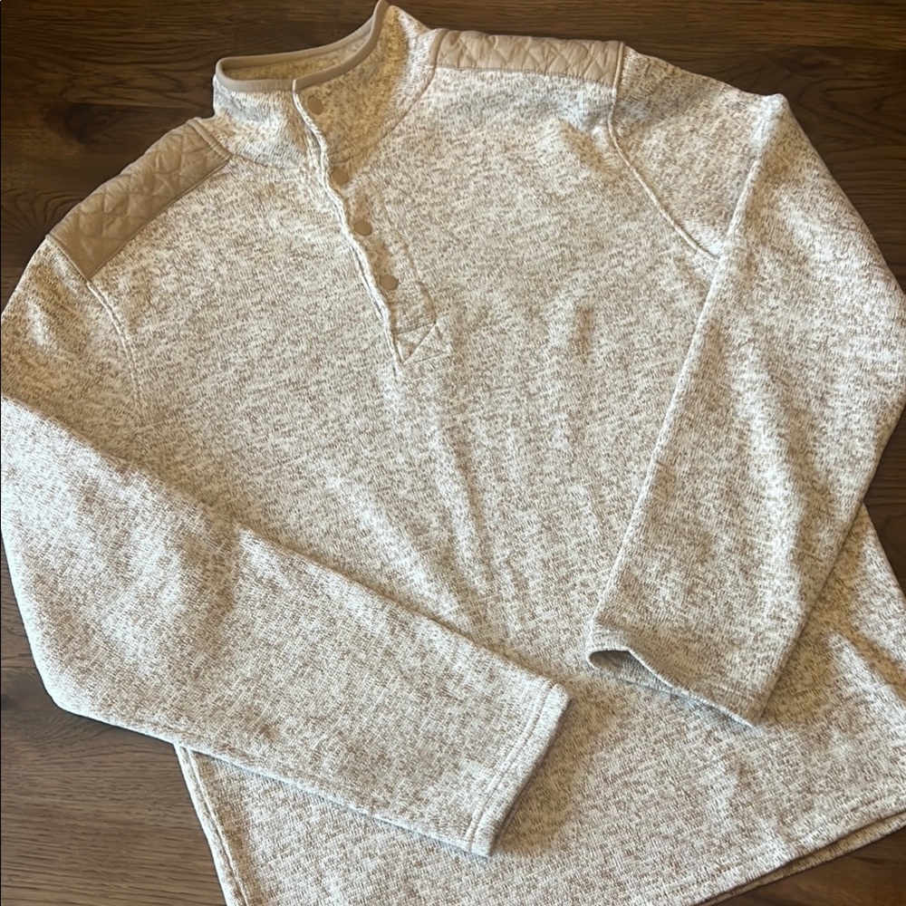 Goodfellow & Co. Men's Beige Pullover Sweater Large